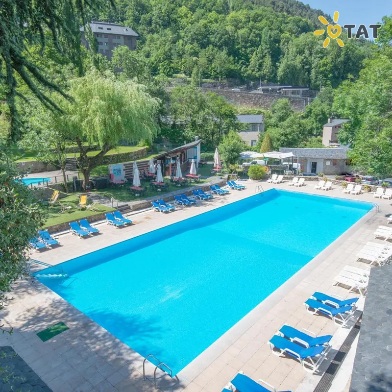 Фото отеля Hotel Spa Termes Carlemany 4* Эскальдес - Энгордани Андорра экстерьер и бассейны