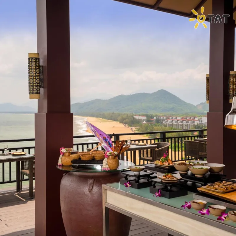 Фото отеля Banyan Tree Lang Co 5* Atspalvis Vietnamas barai ir restoranai