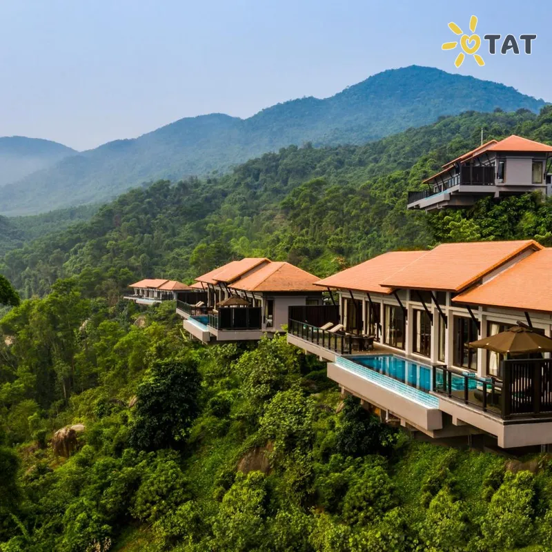 Фото отеля Banyan Tree Lang Co 5* Atspalvis Vietnamas išorė ir baseinai