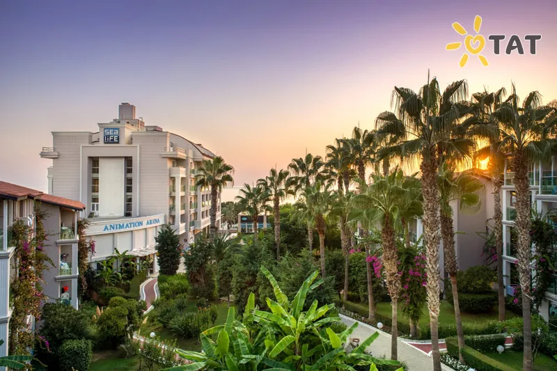 Фото отеля Sealife Buket Beach & Resort 5* Алания Турция экстерьер и бассейны