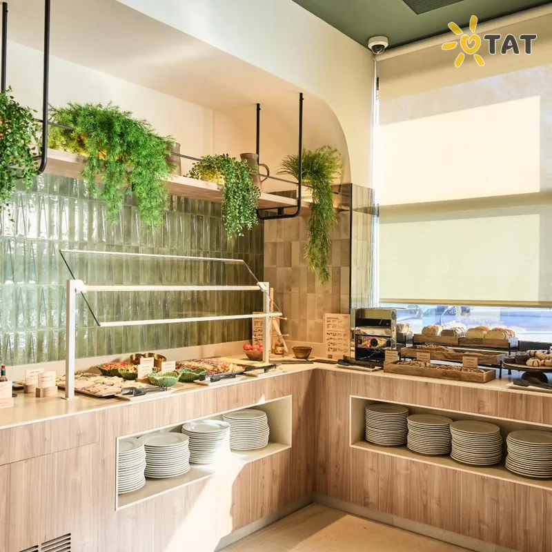 Фото отеля Catalonia La Maquinista 4* Барселона Испания бары и рестораны