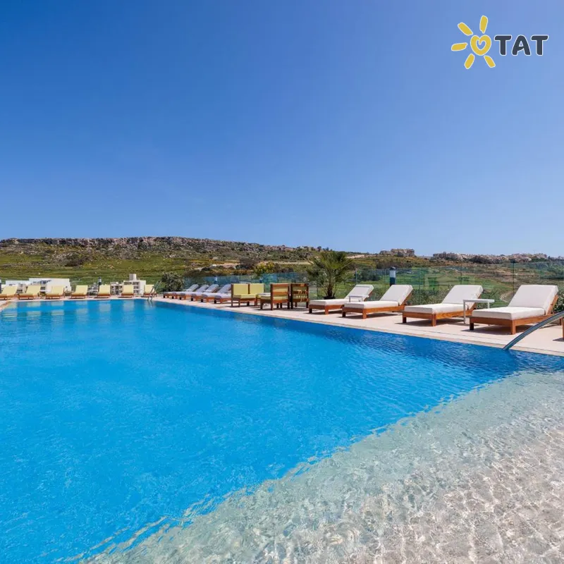 Фото отеля Reef Hotel & Spa 4* apie. Gozo Malta išorė ir baseinai