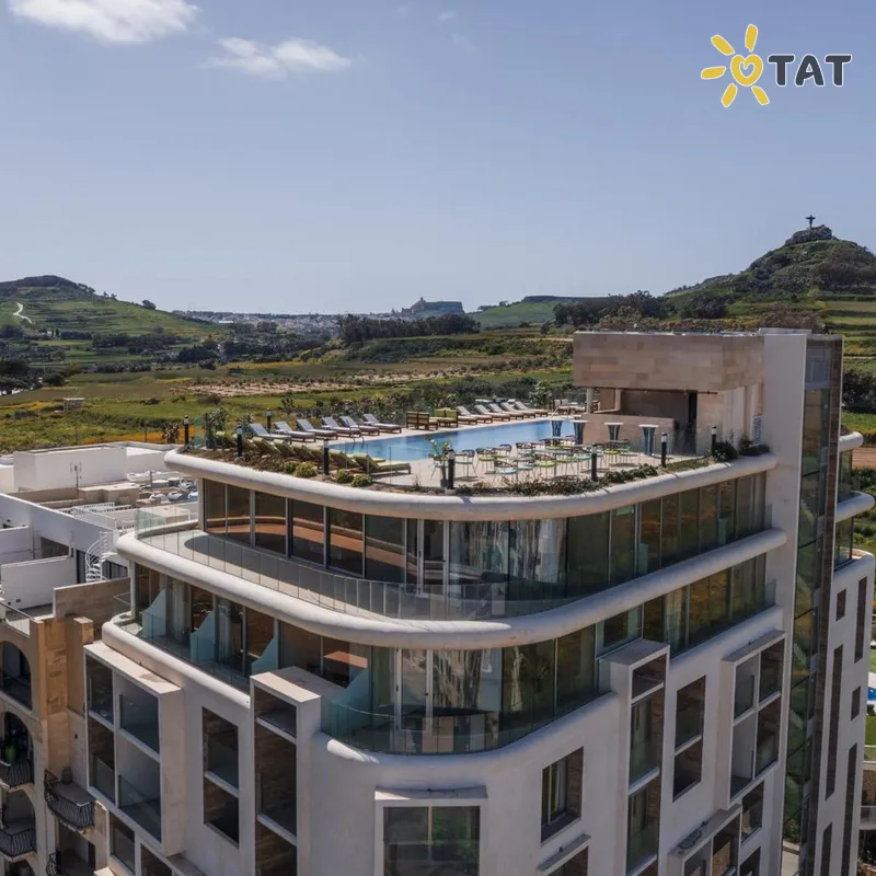 Фото отеля Reef Hotel & Spa 4* apie. Gozo Malta išorė ir baseinai