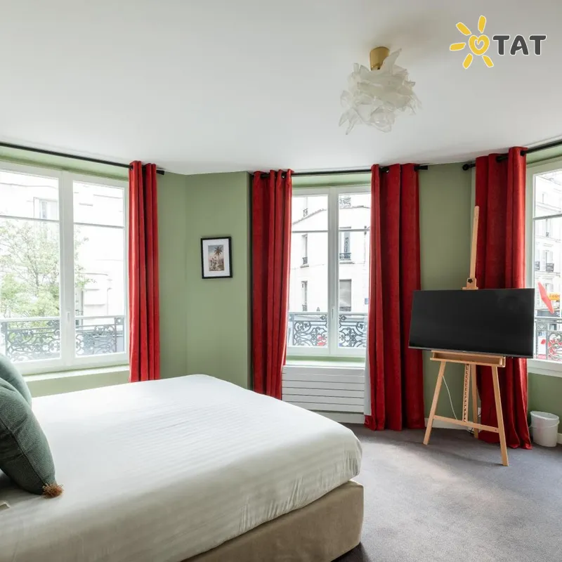 Фото отеля Des Batignolles 2* Parīze Francija cipariem