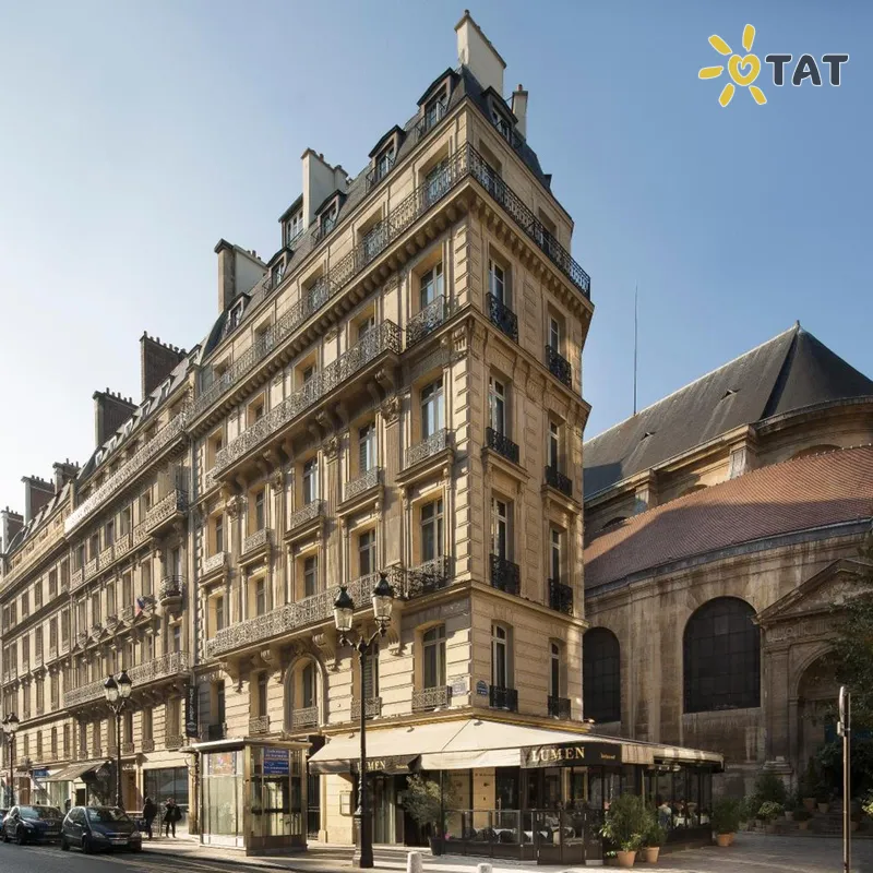 Фото отеля Lumen Paris Louvre Hotel 4* Париж Франція екстер'єр та басейни
