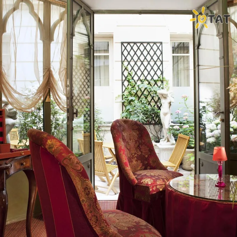 Фото отеля Chambiges Elysees 4* Paryžius Prancūzija fojė ir interjeras