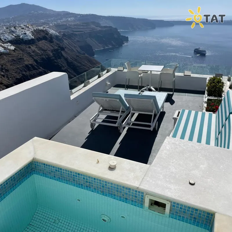 Фото отеля Villa Alexander on the Rocks 4* о. Санторини Греция экстерьер и бассейны