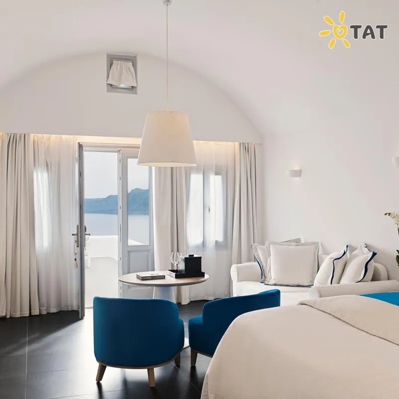 Фото отеля Katikies 5* о. Санторини Греция номера