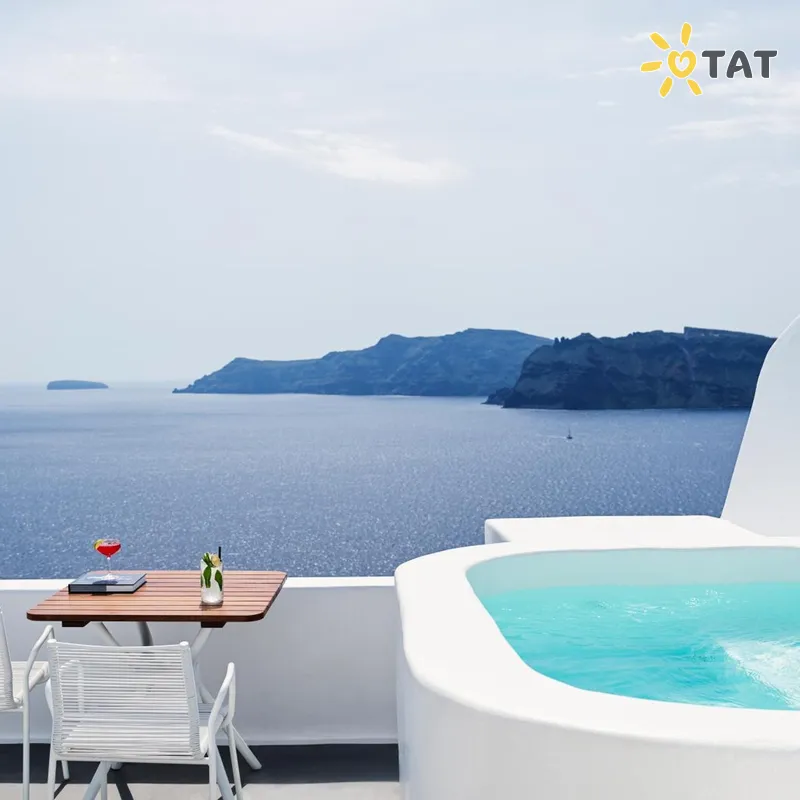 Фото отеля Katikies 5* о. Санторини Греция номера