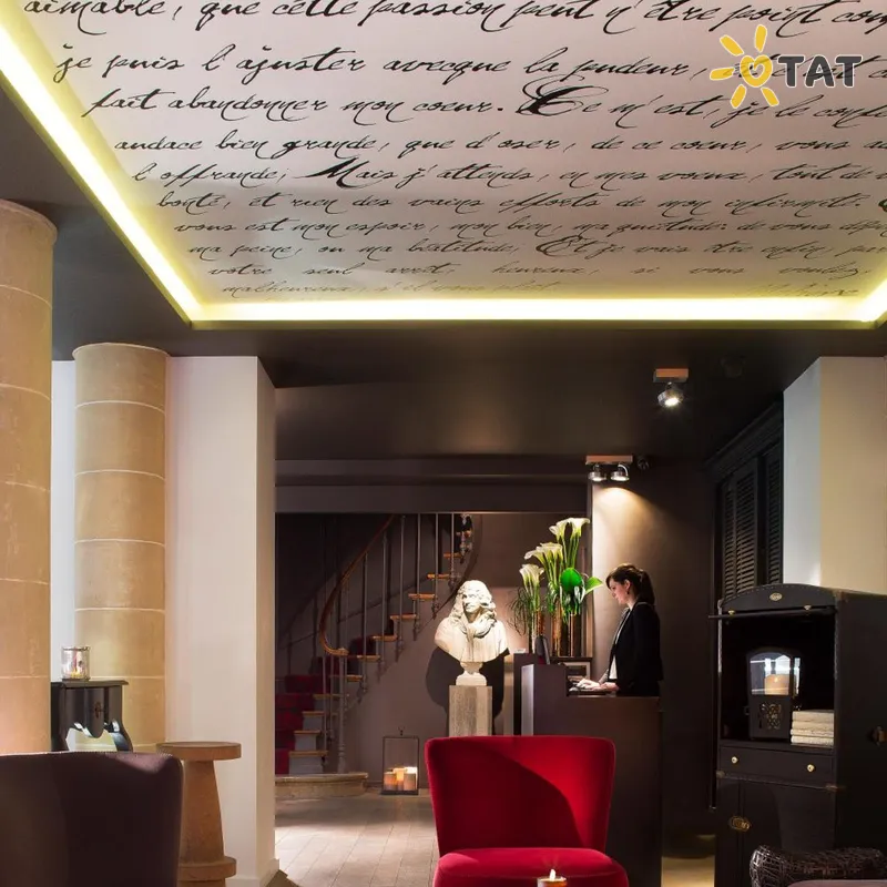 Фото отеля Moliere 4* Париж Франція лобі та інтер'єр