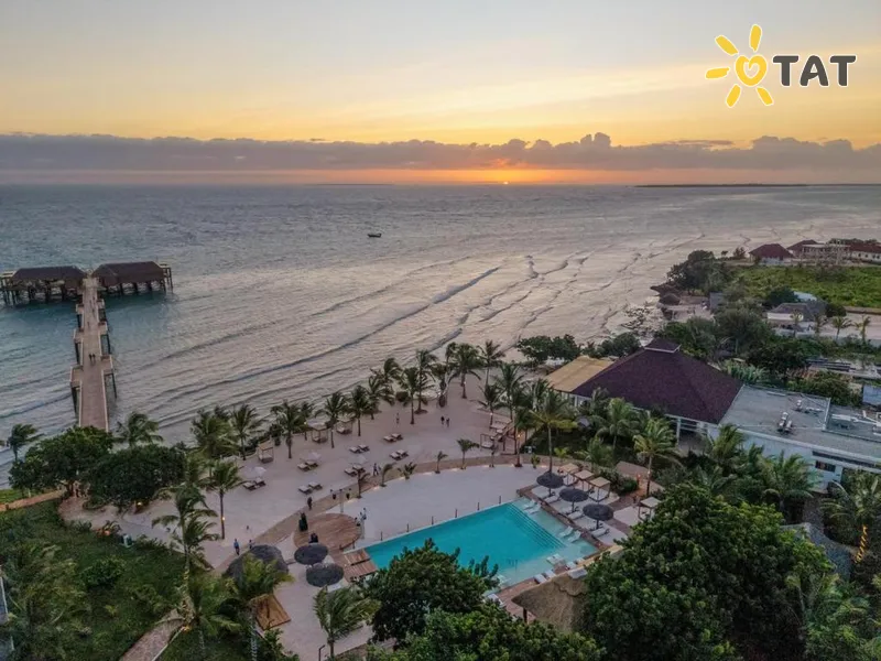 Фото отеля Aldiana Club Zanzibar Kwanza 5* Кизимкази Танзания экстерьер и бассейны