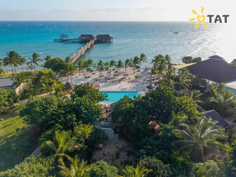 Фото отеля Aldiana Club Zanzibar Kwanza 5* Кизимкази Танзания экстерьер и бассейны