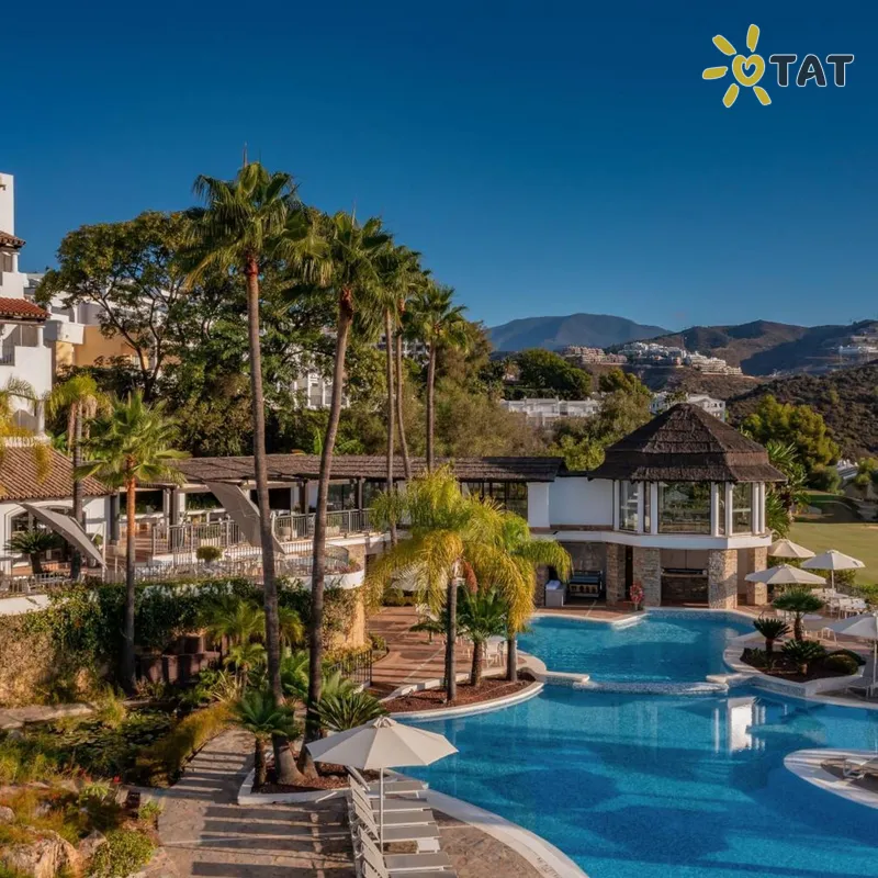 Фото отеля The Westin La Quinta Golf Resort & Spa 5* Коста Дель Соль Испания экстерьер и бассейны