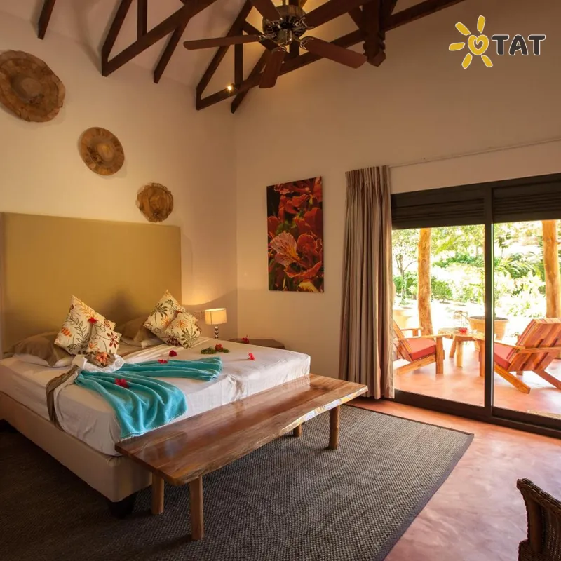 Фото отеля Les Lauriers Eco Hotel & Restaurant 2* о. Праслин Сейшельские о-ва номера