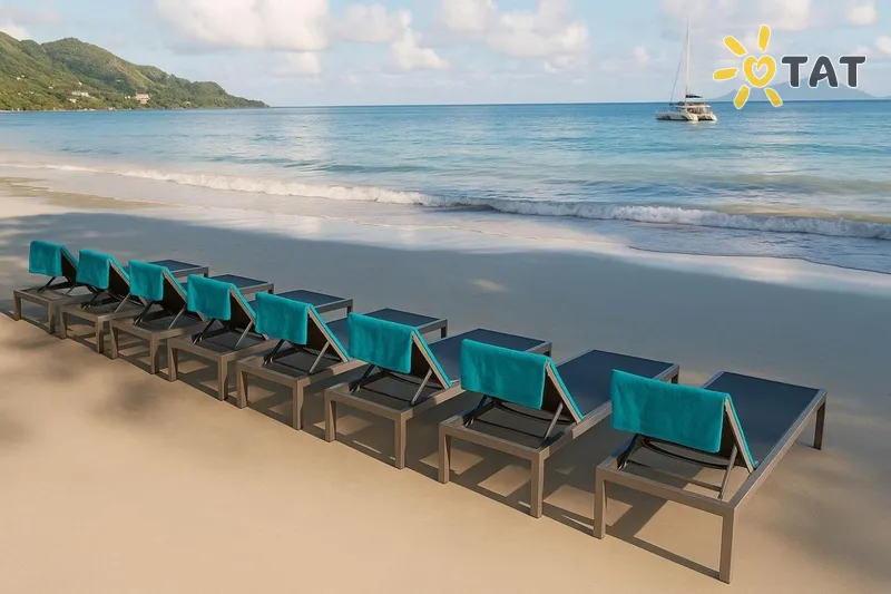 Фото отеля Gardens Hill Resort & Spa 5* о. Маэ Сейшельские о-ва пляж