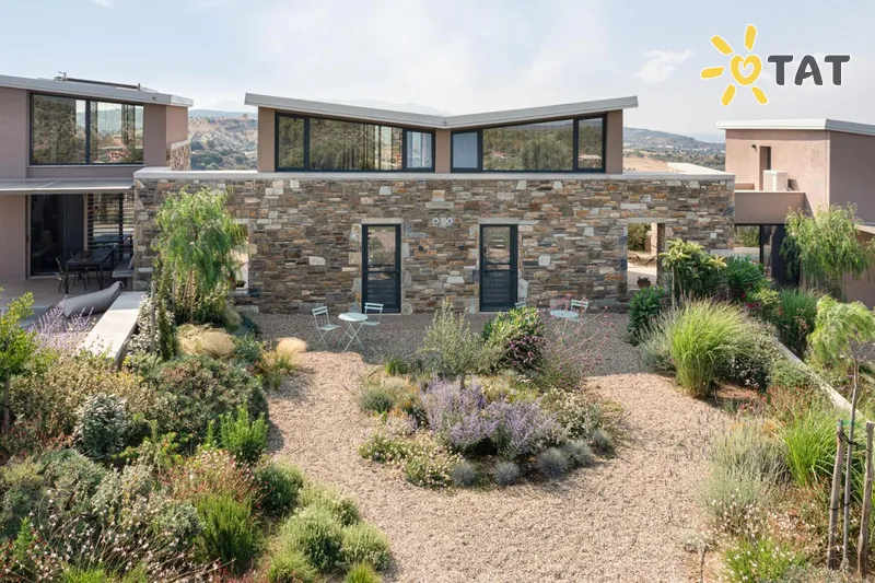 Фото отеля Etheres living in nature 4* Halkidiki — Sitonija Grieķija ārpuse un baseini