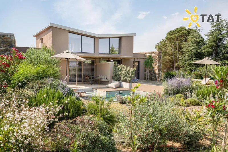 Фото отеля Etheres living in nature 4* Halkidiki — Sitonija Grieķija ārpuse un baseini