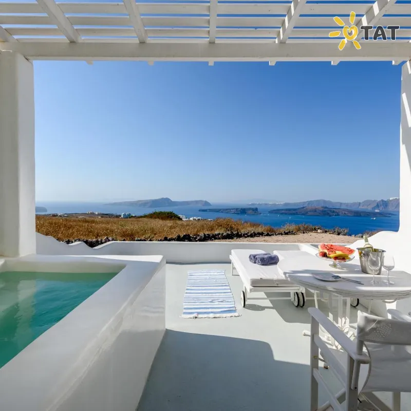 Фото отеля Kalestesia Suites 4* о. Санторини Греция номера