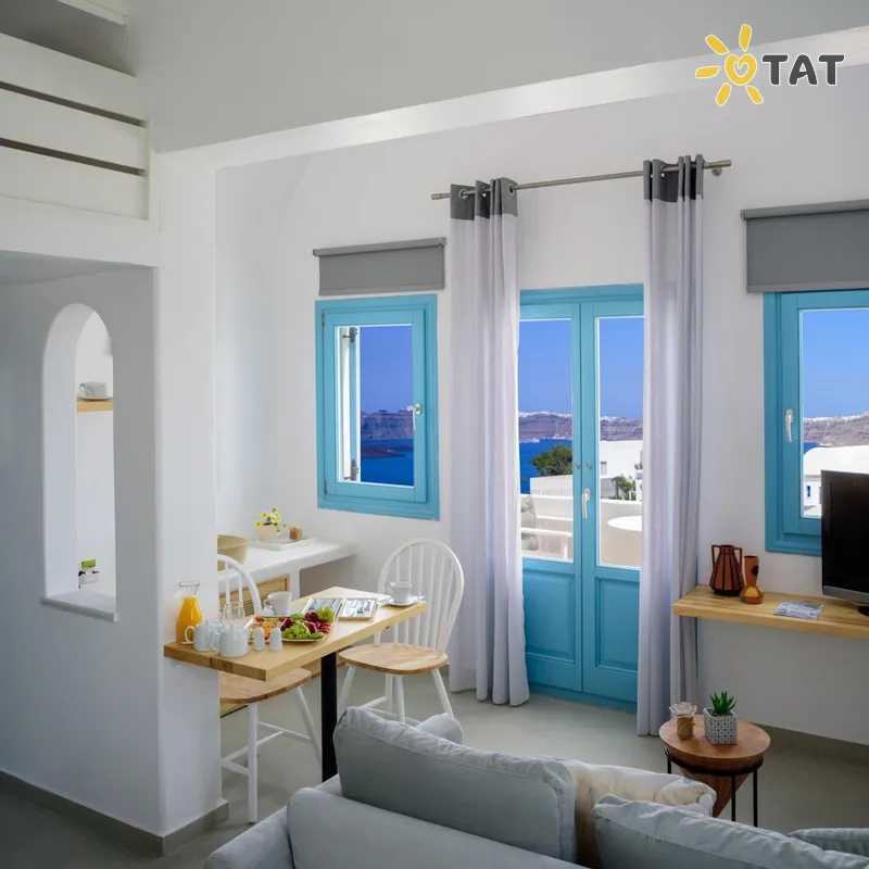 Фото отеля Kalestesia Suites 4* о. Санторини Греция номера