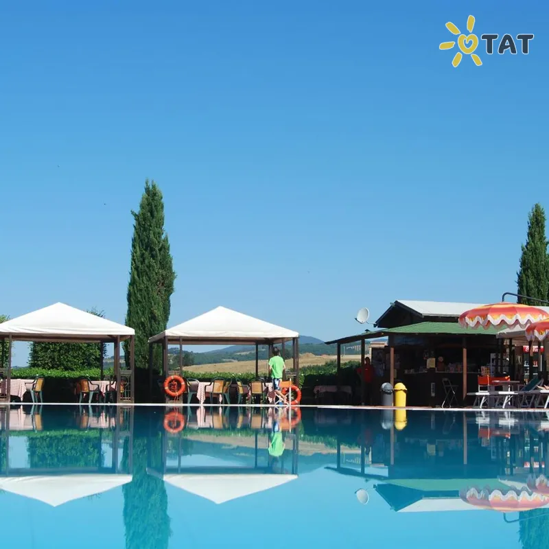 Фото отеля Fattoria Belvedere Hotel 4* Тоскана Италия экстерьер и бассейны