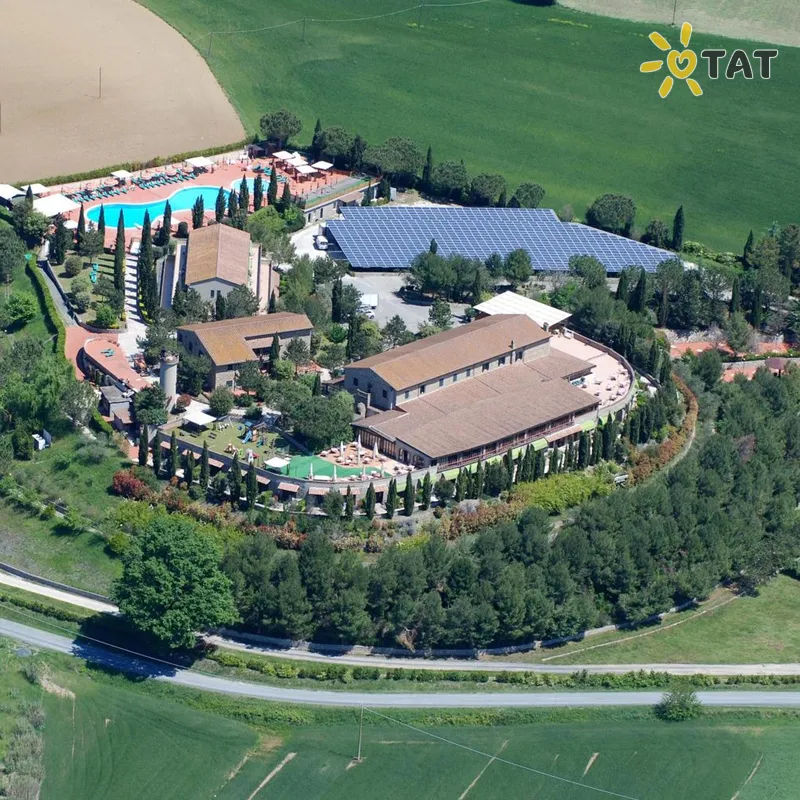 Фото отеля Fattoria Belvedere Hotel 4* Тоскана Италия экстерьер и бассейны