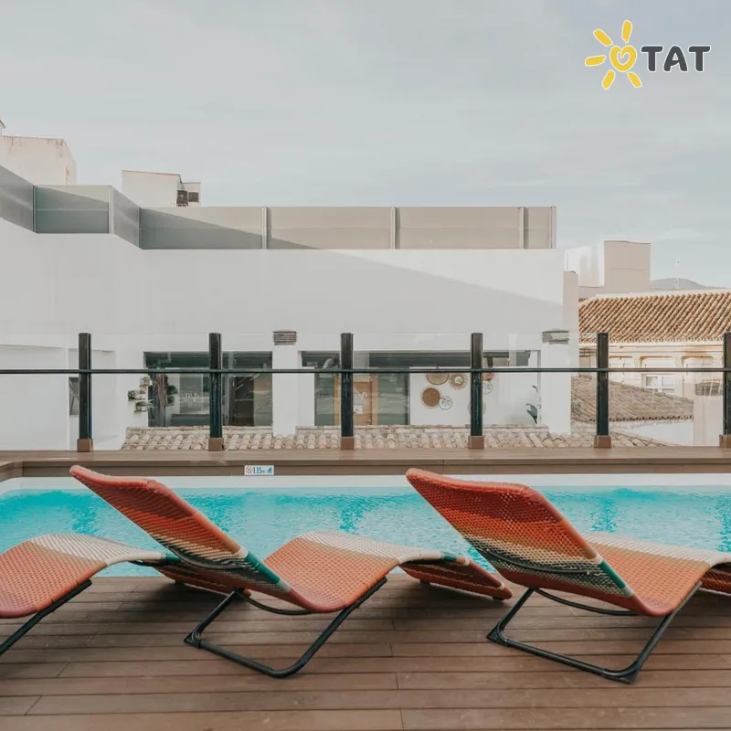 Фото отеля Vincci Seleccion Posada Del Patio 5* Малага Испания экстерьер и бассейны