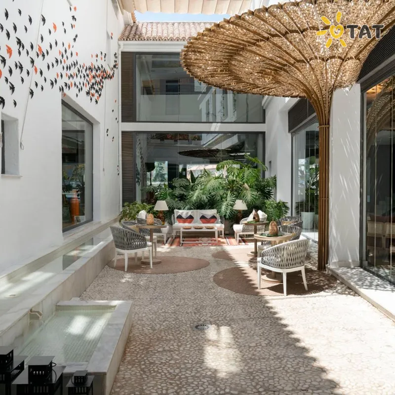 Фото отеля Vincci Seleccion Posada Del Patio 5* Малага Испания экстерьер и бассейны