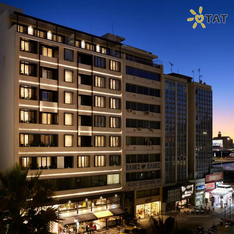 Фото отеля The Port Square Hotel 4* Пиерия Греция экстерьер и бассейны