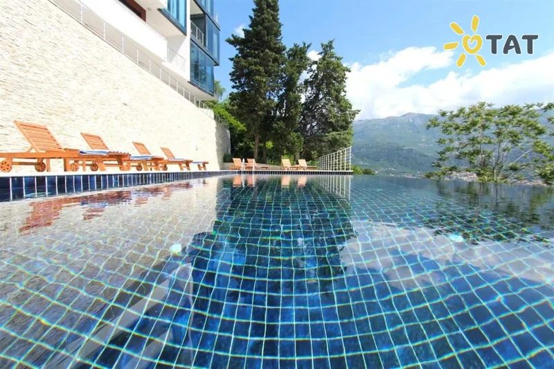 Фото отеля Aqua Resort Apartments 4* Будва Черногория экстерьер и бассейны