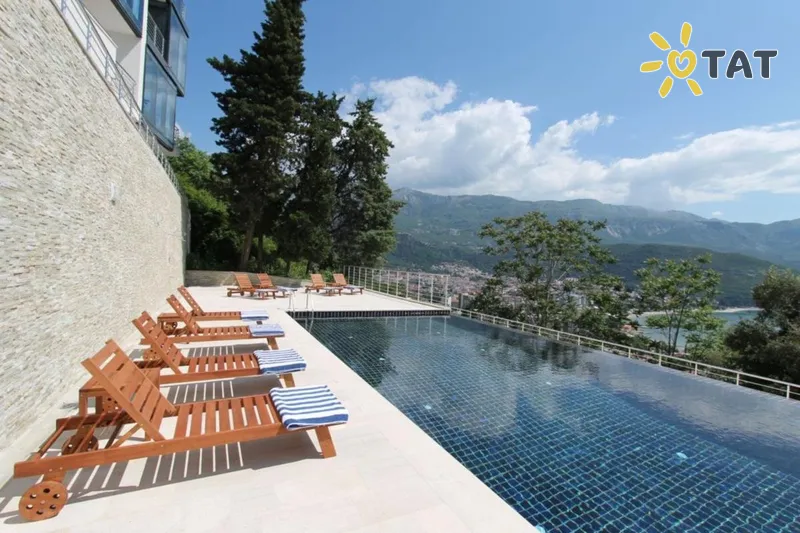 Фото отеля Aqua Resort Apartments 4* Будва Черногория экстерьер и бассейны