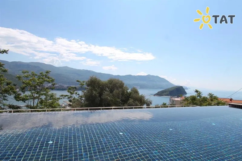 Фото отеля Aqua Resort Apartments 4* Будва Черногория экстерьер и бассейны