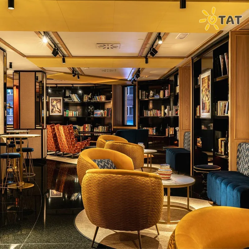 Фото отеля Vincci Via 66 4* Madride Spānija bāri un restorāni