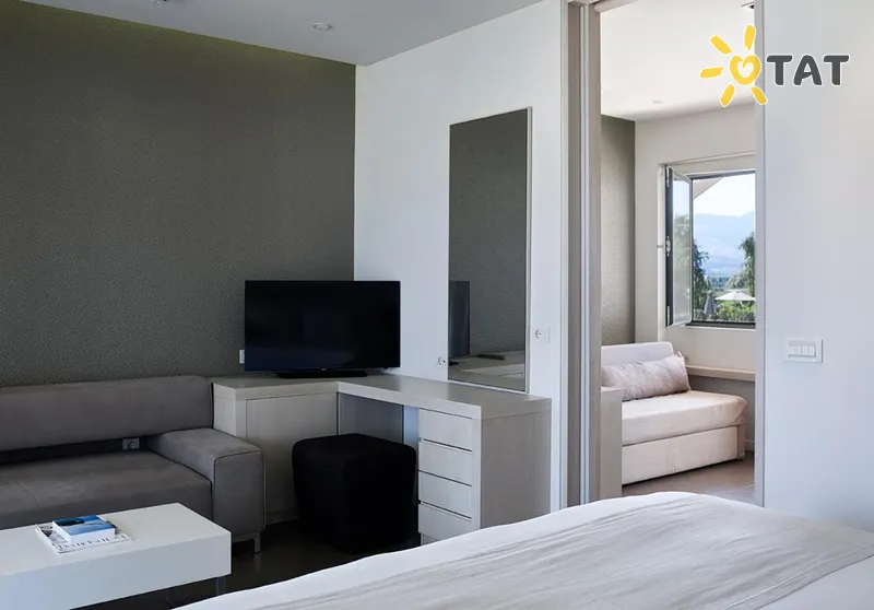 Фото отеля Pelagos Suites Hotel & Spa 5* Kosas Graikija numeriai