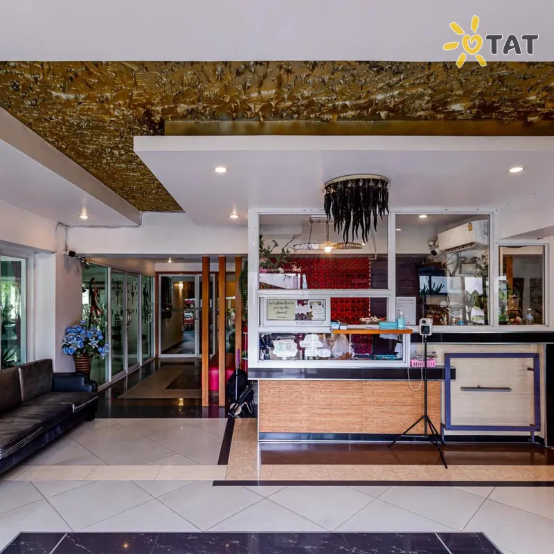 Фото отеля Latin Garden Hotel 2* Bankokas Tailandas fojė ir interjeras