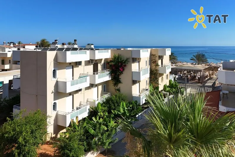 Фото отеля Smaragdine Beach Hotel 2* о. Крит – Ираклион Греция экстерьер и бассейны