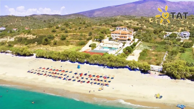 Фото отеля Grand Beach Hotel 4* о. Тасос Греція пляж