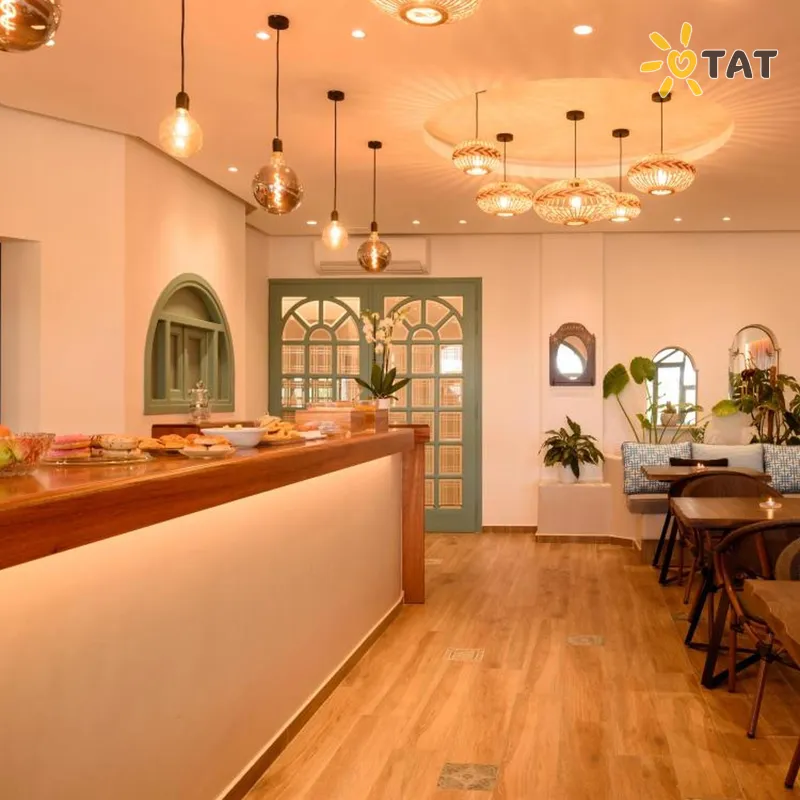 Фото отеля Armonia Hotel 3* о. Санторіні Греція бари та ресторани