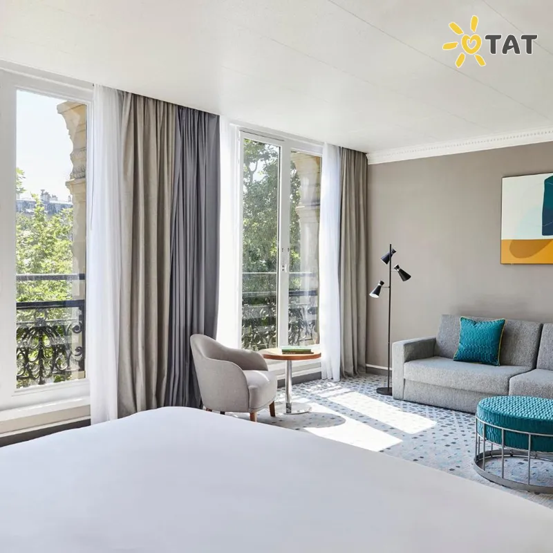 Фото отеля Crowne Plaza Paris Republique 4* Paryžius Prancūzija numeriai