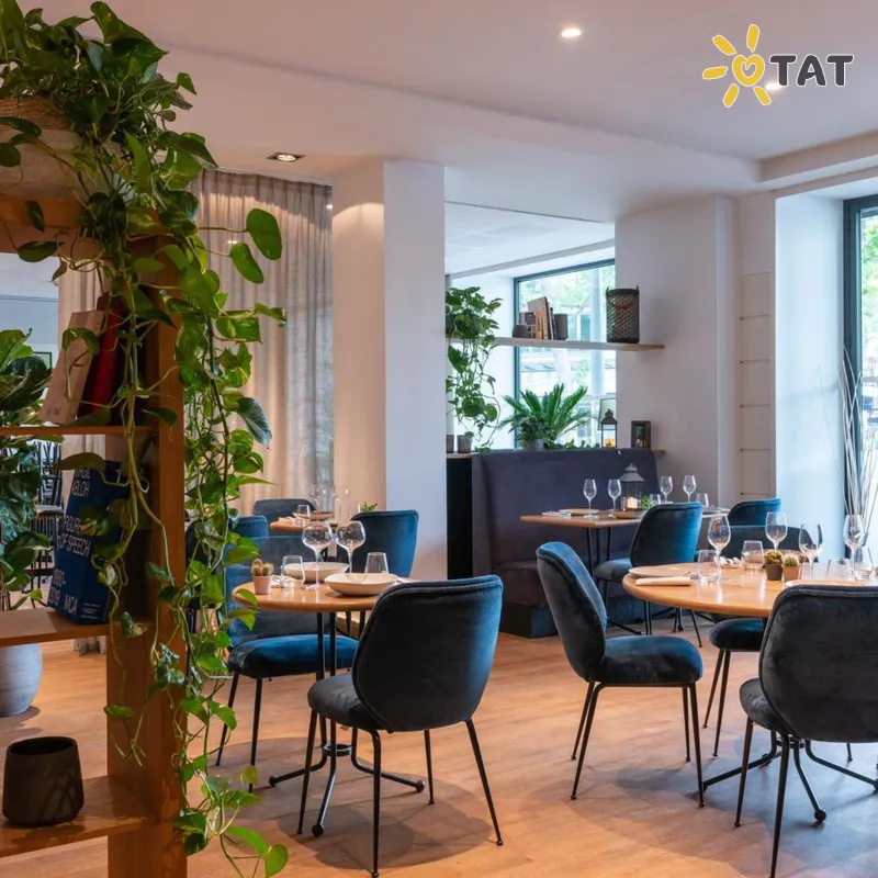 Фото отеля Crowne Plaza Paris Republique 4* Paryžius Prancūzija barai ir restoranai