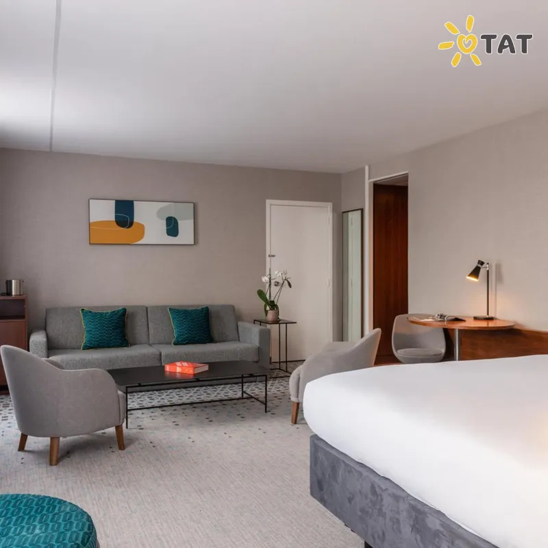 Фото отеля Crowne Plaza Paris Republique 4* Paryžius Prancūzija numeriai