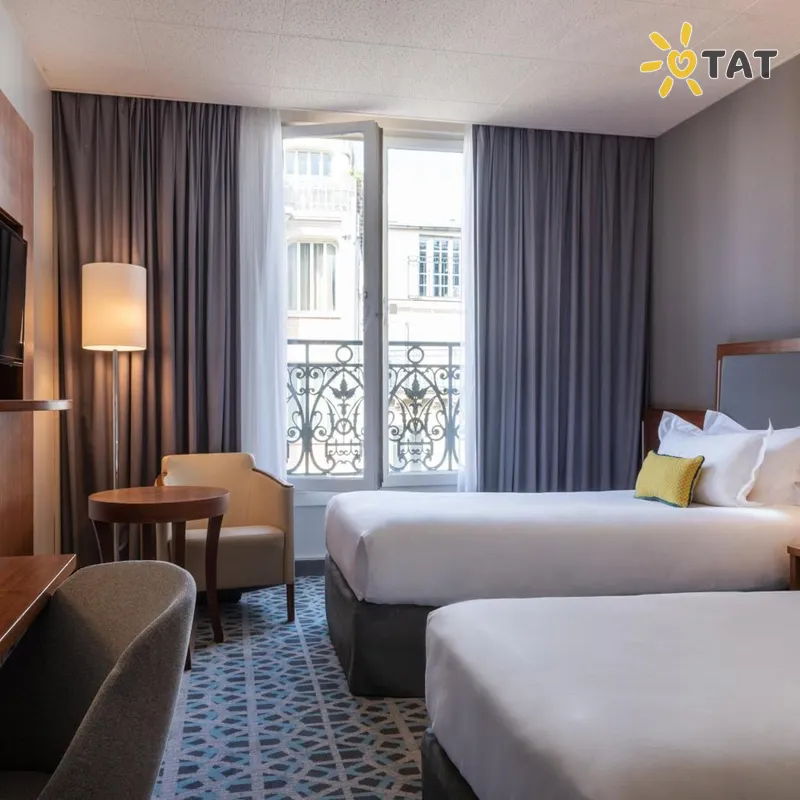 Фото отеля Crowne Plaza Paris Republique 4* Paryžius Prancūzija numeriai