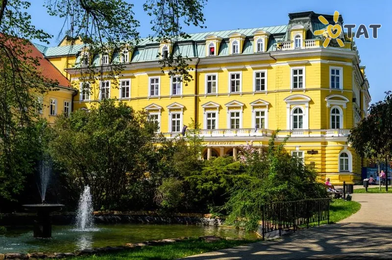 Фото отеля Beethoven 4* Теплиці Чехія екстер'єр та басейни