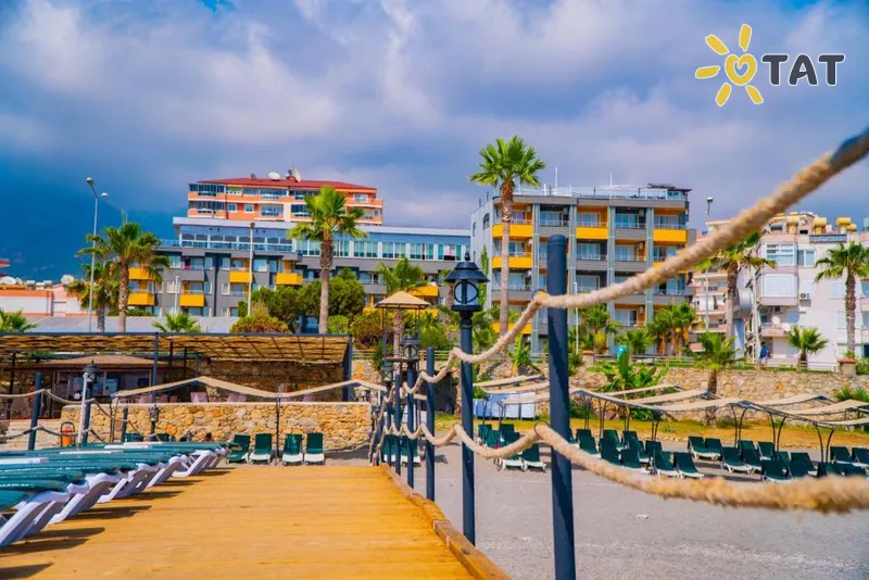 Фото отеля Senza Hotels Grand Santana Hotel 4* Алания Турция экстерьер и бассейны