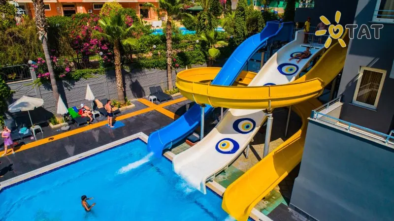 Фото отеля Senza Hotels Grand Santana Hotel 4* Алания Турция аквапарк, горки