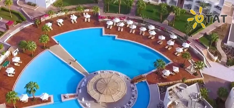 Фото отеля Sharm Reef Hotel 3* Šarm el Šeichas Egiptas išorė ir baseinai