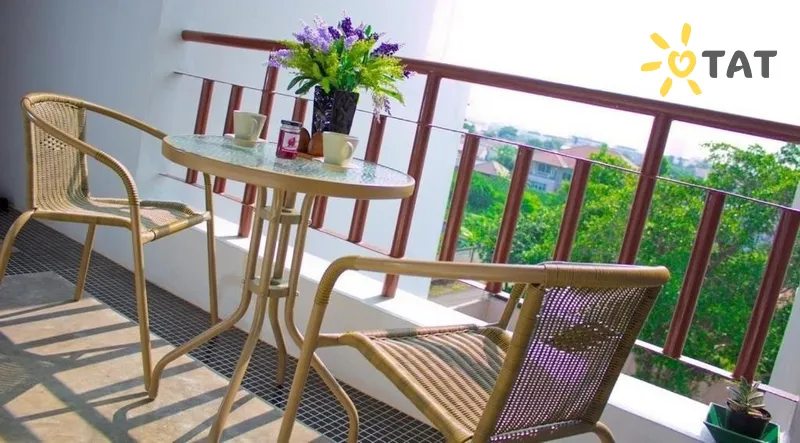 Фото отеля The Meet Green Apartment 3* Bankokas Tailandas numeriai