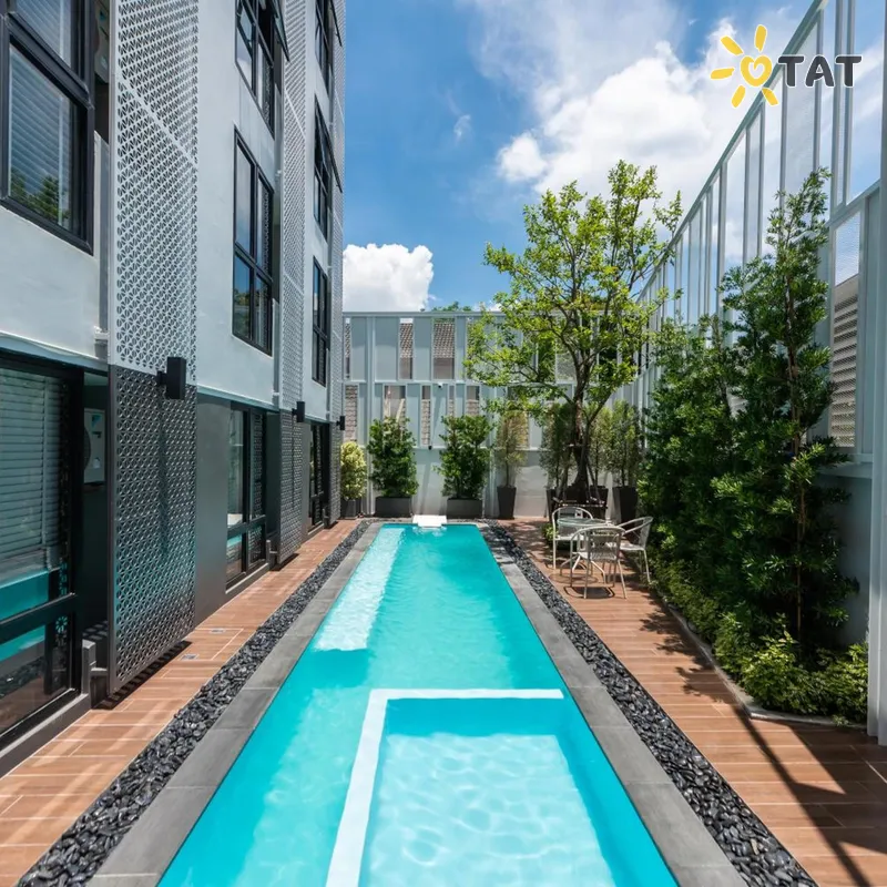 Фото отеля Kaya Heritage Hotel 4* Бангкок Таиланд экстерьер и бассейны