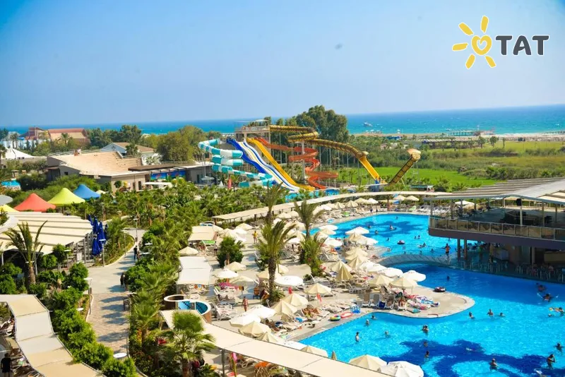Фото отеля Sunmelia Beach Resort Hotel & SPA 5* Сіде Туреччина екстер'єр та басейни