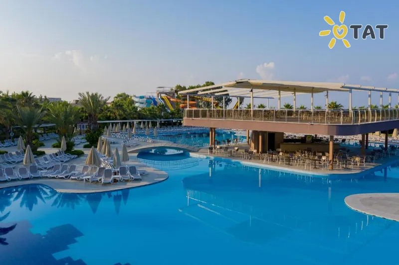 Фото отеля Sunmelia Beach Resort Hotel & SPA 5* Сіде Туреччина екстер'єр та басейни