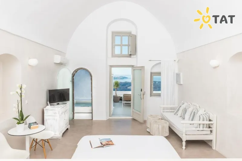 Фото отеля On The Rocks 4* Santorini Graikija numeriai